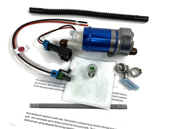 Walbro 485 lph Fuel Pump with E36 Install Kit – RallyRoad