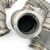 S63 BMW F90 M5 DOWNPIPES with HIGH FLOW CATS