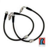 E46 BBK Stainless Rear Brake Lines